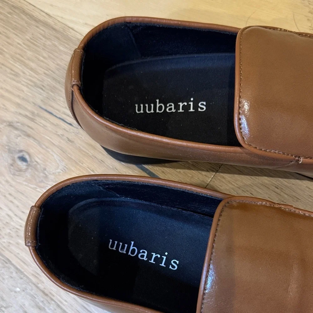 Uubaris Tan Men's Slip-On‎ Loafers